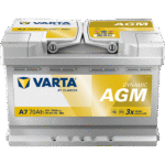 Μπαταρία Varta Silver Dynamic AGM E39 - A7 70Ah