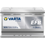 Μπαταρία Varta Blue Dynamic EFB N70 70Ah