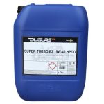 Λάδι για πετρελαιοκινητήρες βαρέως τύπου Duglas Super Turbo E3 15W-40 20lt