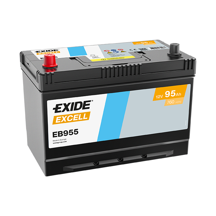 eb955 Μπαταρία Exide Excell JIS EB955 - Image 1