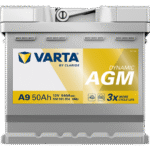 Μπαταρία Varta Silver Dynamic AGM A9 - 50Ah