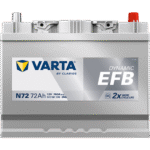 Μπαταρία Varta Blue Dynamic EFB N72 72Ah