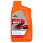 Συνθετικό Λάδι Μοτοσυκλέτας RIDER  HIGH MILEAGE  4T 25W-60